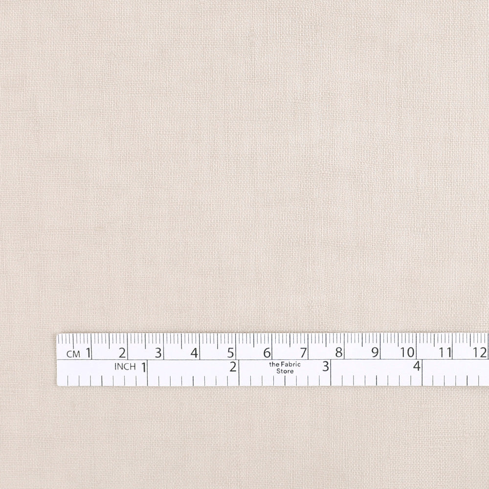 GOTS Organic Linen - Bone