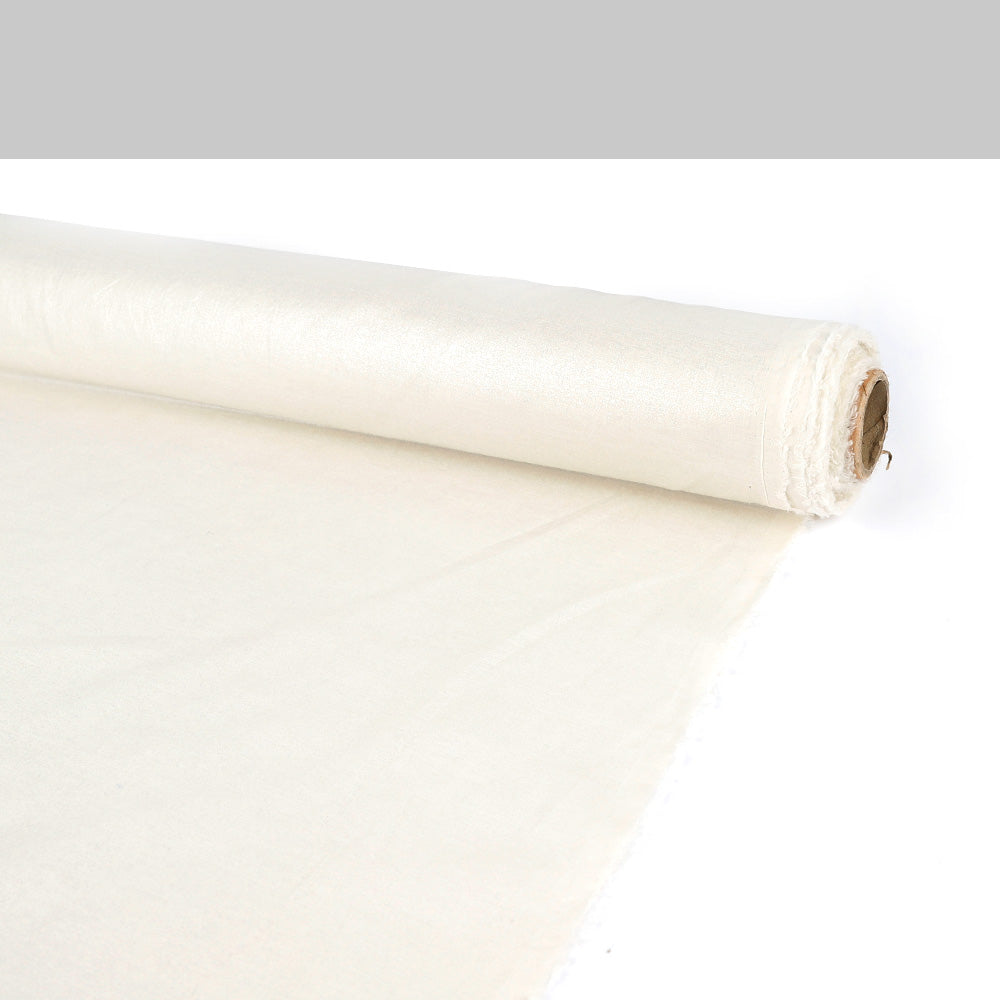 Foiled Cotton - Ivory
