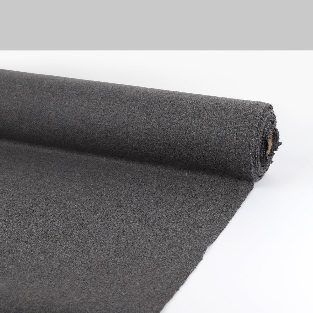 Virgin Wool / Nylon Coating - Cinder Grey