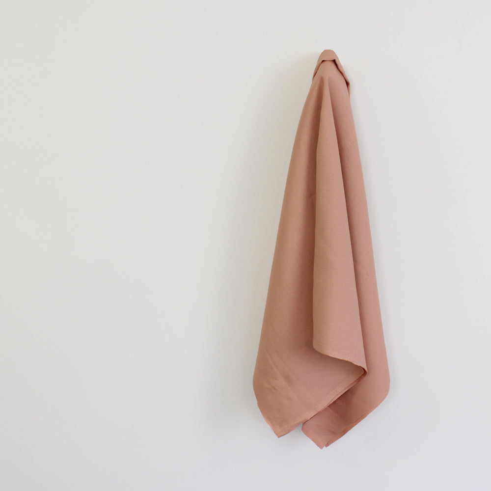 Heavyweight Linen - Vintage Blush