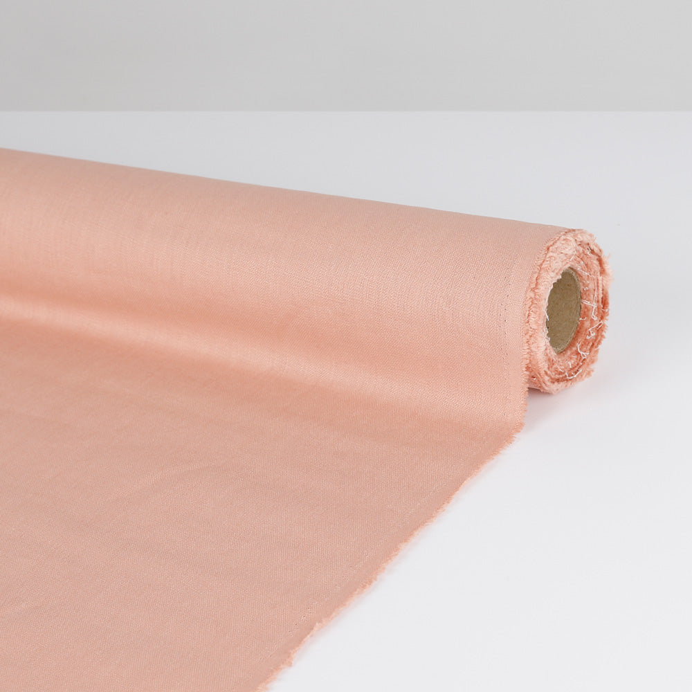 Heavyweight Linen - Vintage Blush
