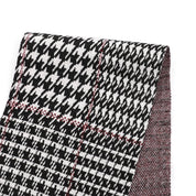 Houndstooth Knit Jacquard - Black