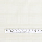 Sateen Check Silk / Viscose - Ivory