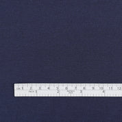Stretch Silk / Cotton Oxford - Marine