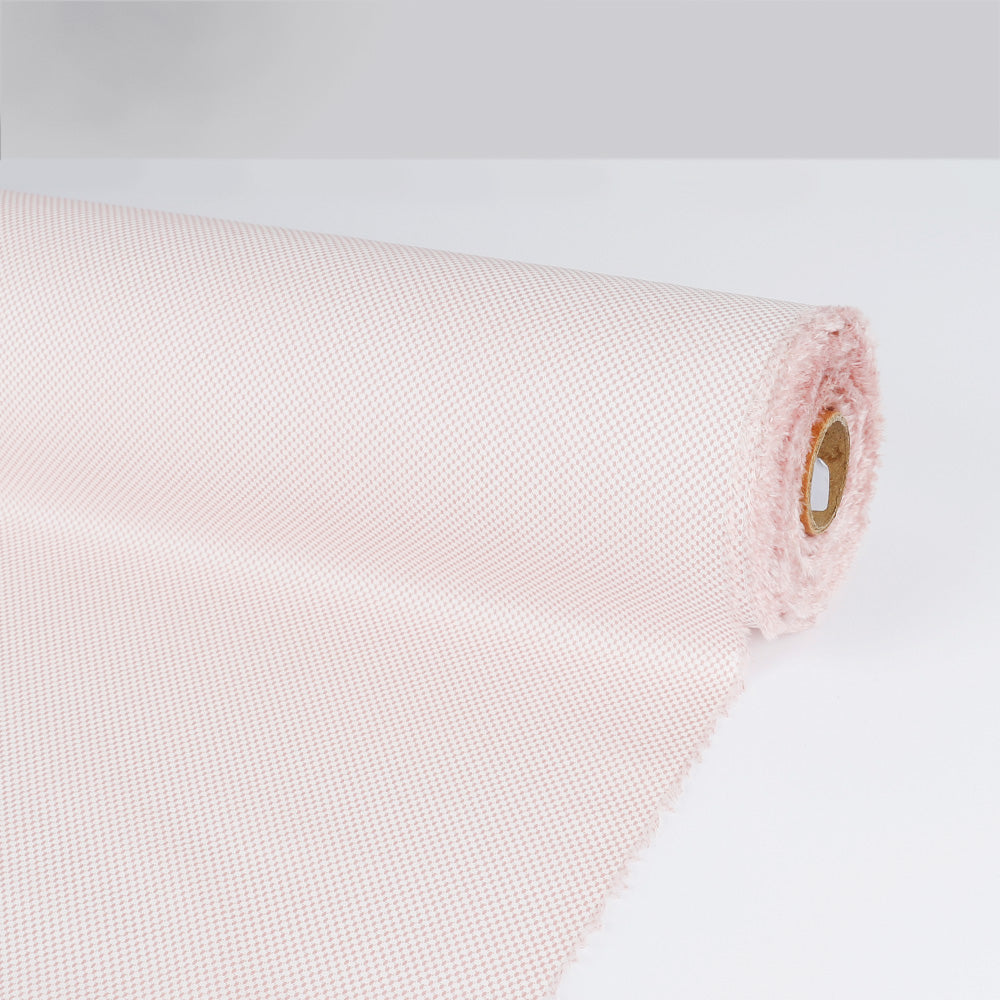 Micro Dot Stretch Cotton - Rose