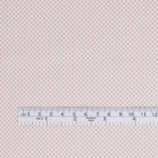 Micro Dot Stretch Cotton - Rose