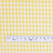 Tencel / Cotton Mini Gingham - Yellow