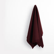 Herringbone Twill Wool Coating - Port