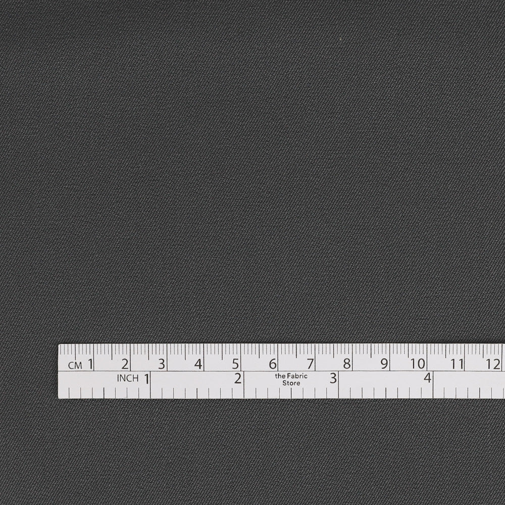 Heavyweight Stretch Cotton Twill - Shark