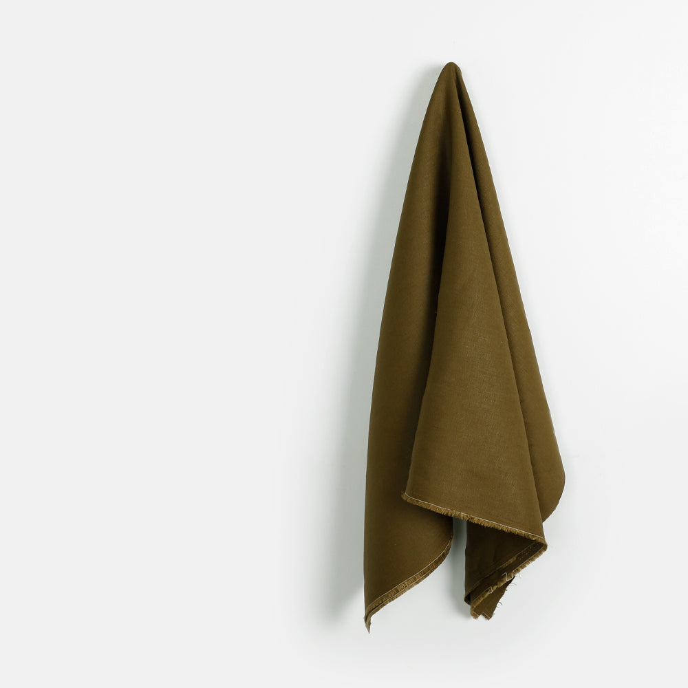 Heavyweight Linen - Olive