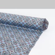 Ornate Cotton Twill - Ceil Blue Mix