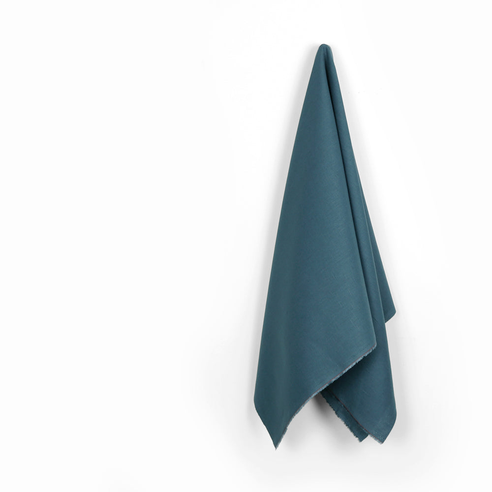 Plain Weave Linen - Bluestone
