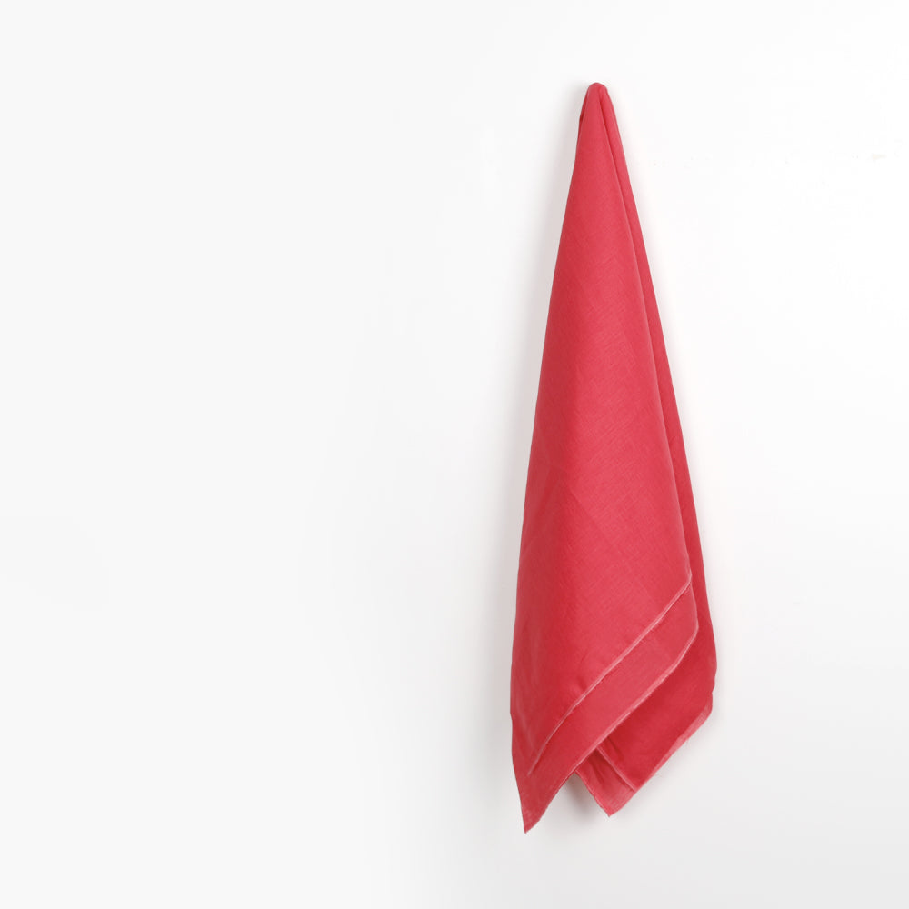Lightweight Linen - Folly Pink