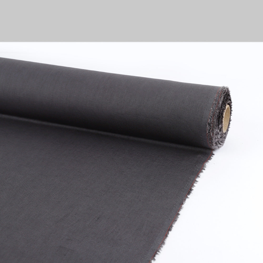 Plain Weave Linen - Iron