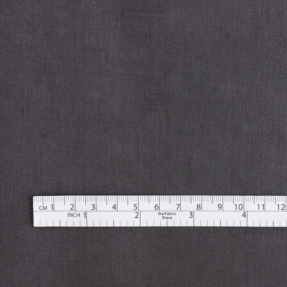 Plain Weave Linen - Iron