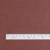 Plain Weave Linen - Red Bean