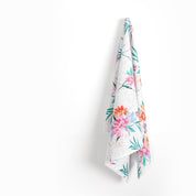 Lotus Bouquet Cotton - Pink / Orange