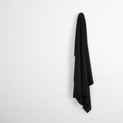 Poly / Merino Sweatshirting - Black