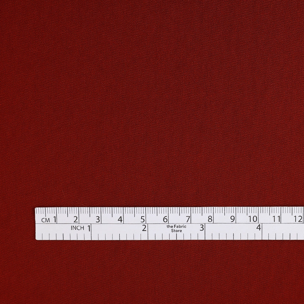 Triacetate / Poly Suiting - Cranberry