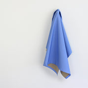 Bonded Cotton Mac - Sky / Camel