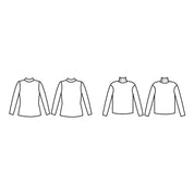Papercut Patterns - Rise & Fall Turtlenecks