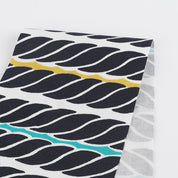 Rope Print Cotton Twill