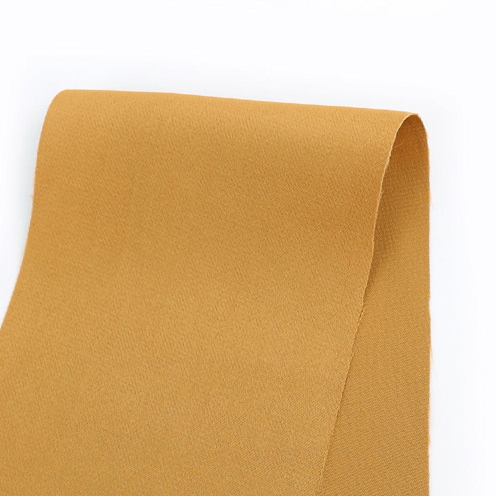 Viscose Twill Satin - Harvest Gold