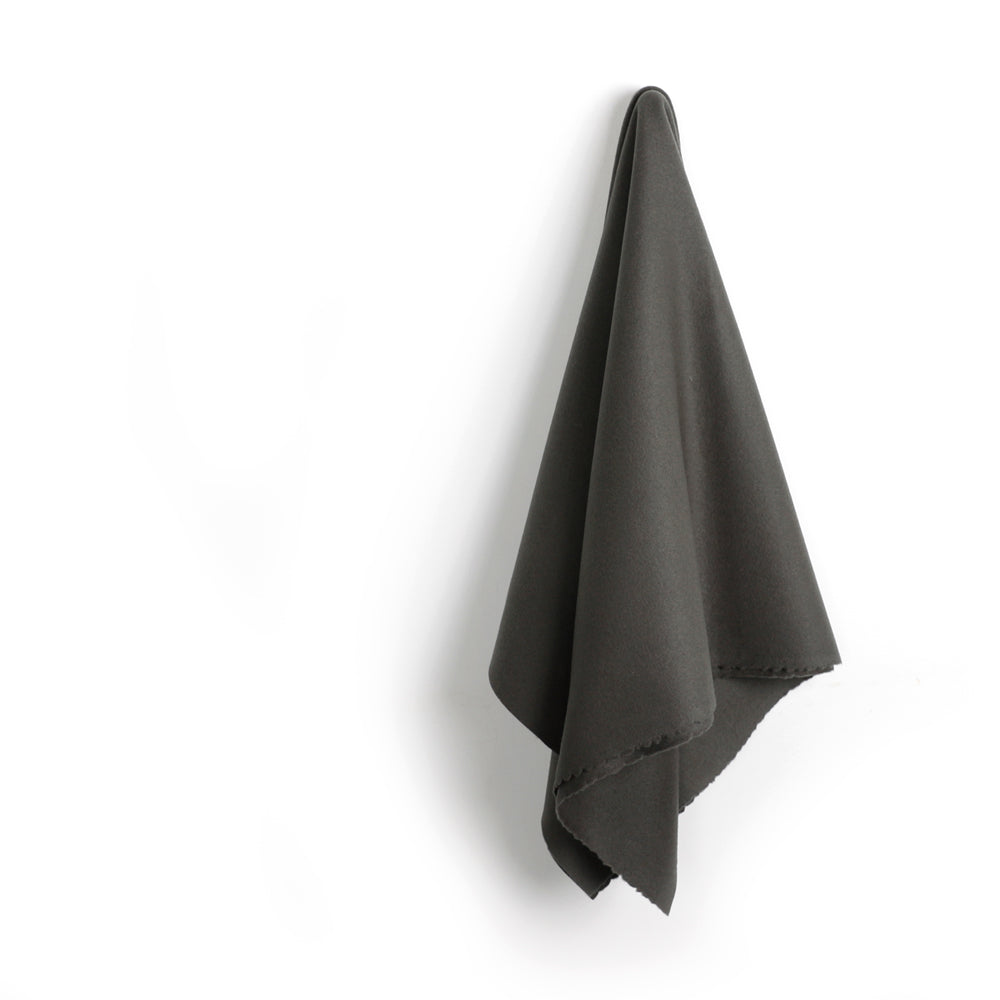 Wool Blend Melton - Seal