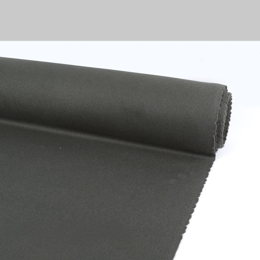 Wool Blend Melton - Seal