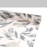Hazy Floral Silk Organza - Grey