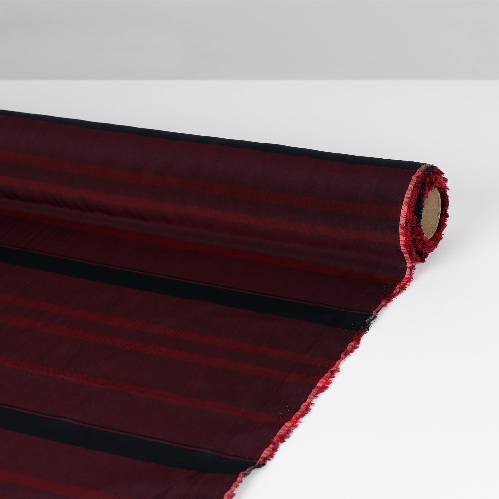 Shot Stripe Cupro - Wine