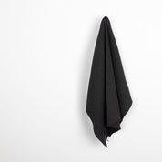 Spot Jacquard Cotton - Black