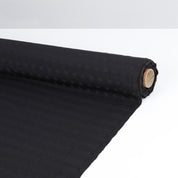 Spot Jacquard Cotton - Black