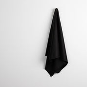Lightweight Stretch Cotton Sateen - Black