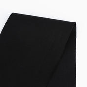 Lightweight Stretch Cotton Sateen - Black