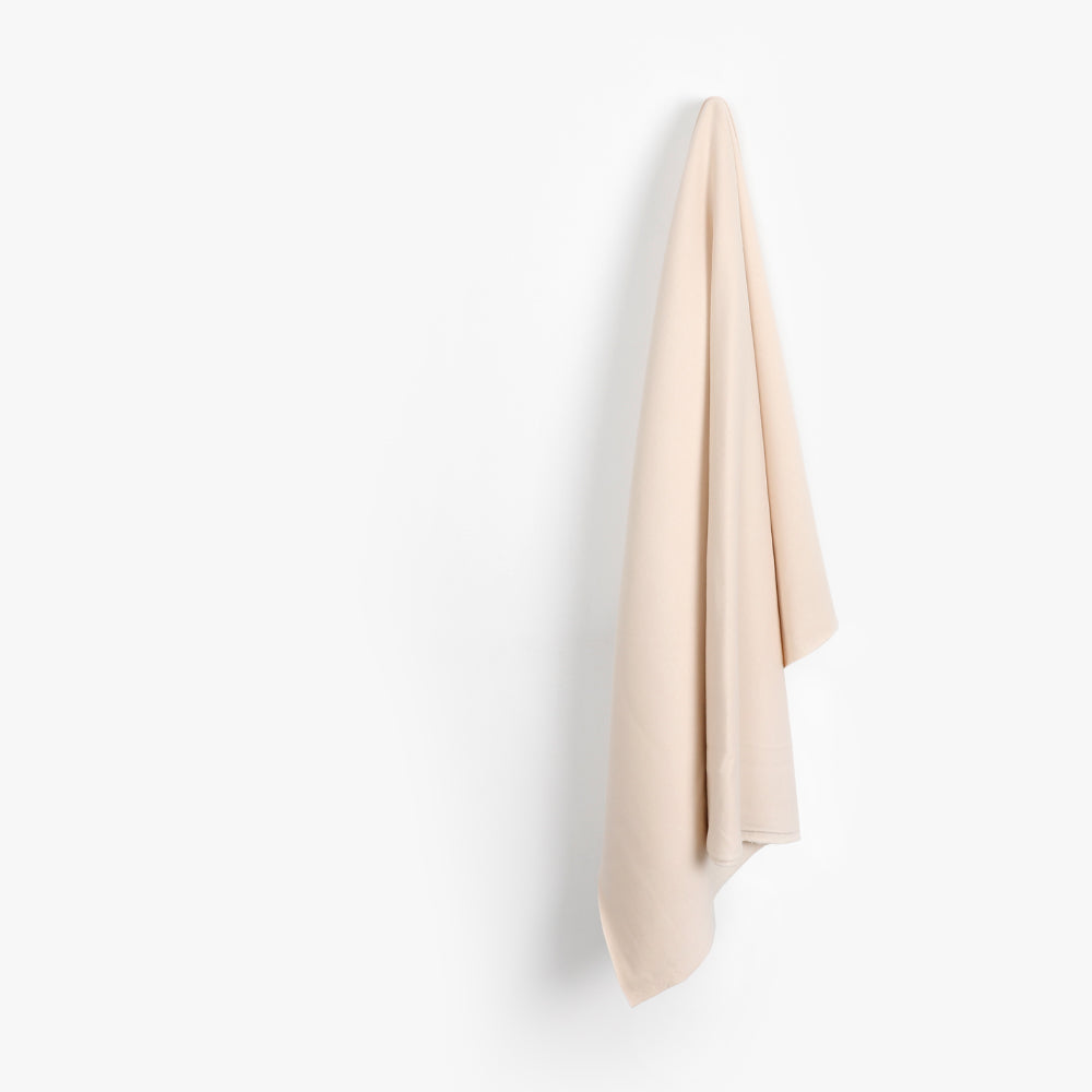GOTS Organic Cotton Sweatshirting - Vanilla