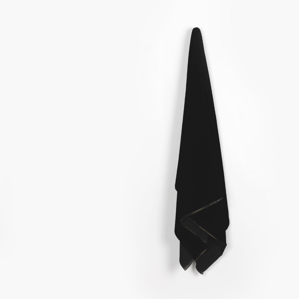 Rayon / Silk Velvet - Black