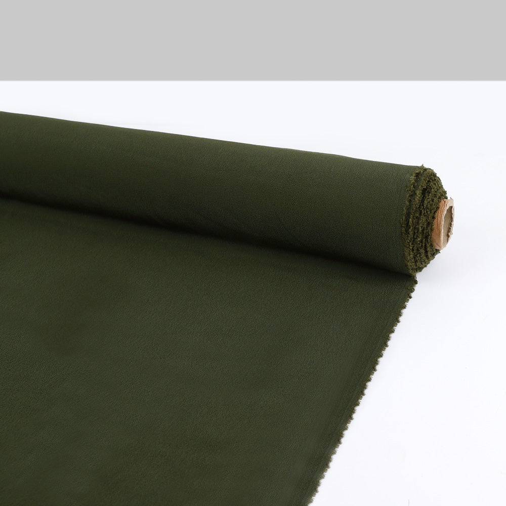 Viscose Crepe - Military Green