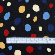 Painted Spots Viscose Georgette - Primary