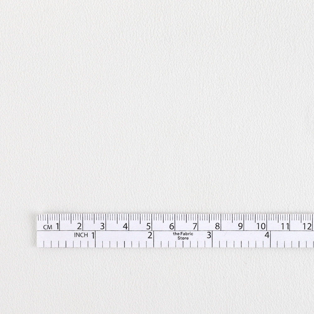 Viscose Crepe  - White