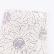 Gerbera Print Linen - Lilac Smoke