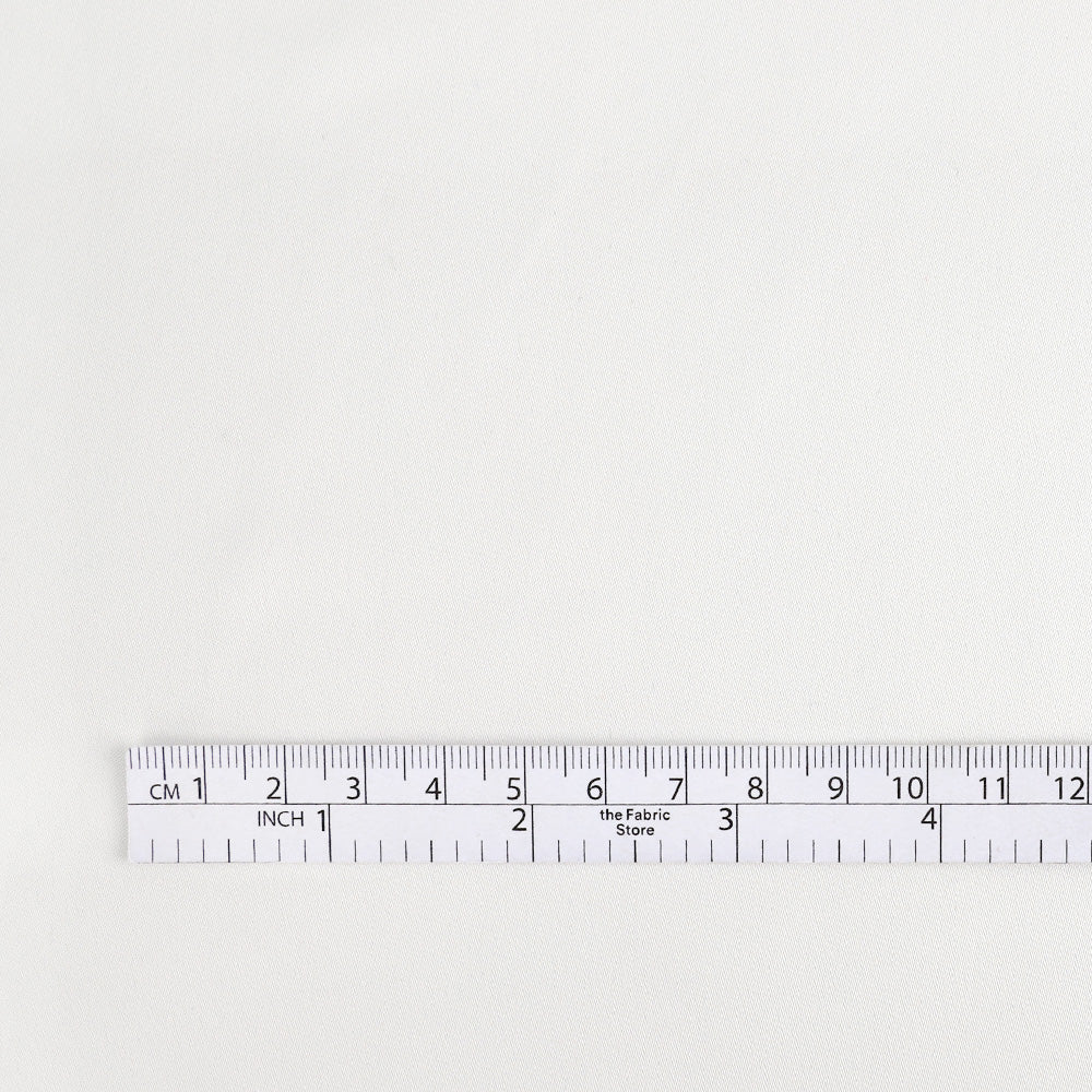 Triacetate / Poly Satin - Light Ivory